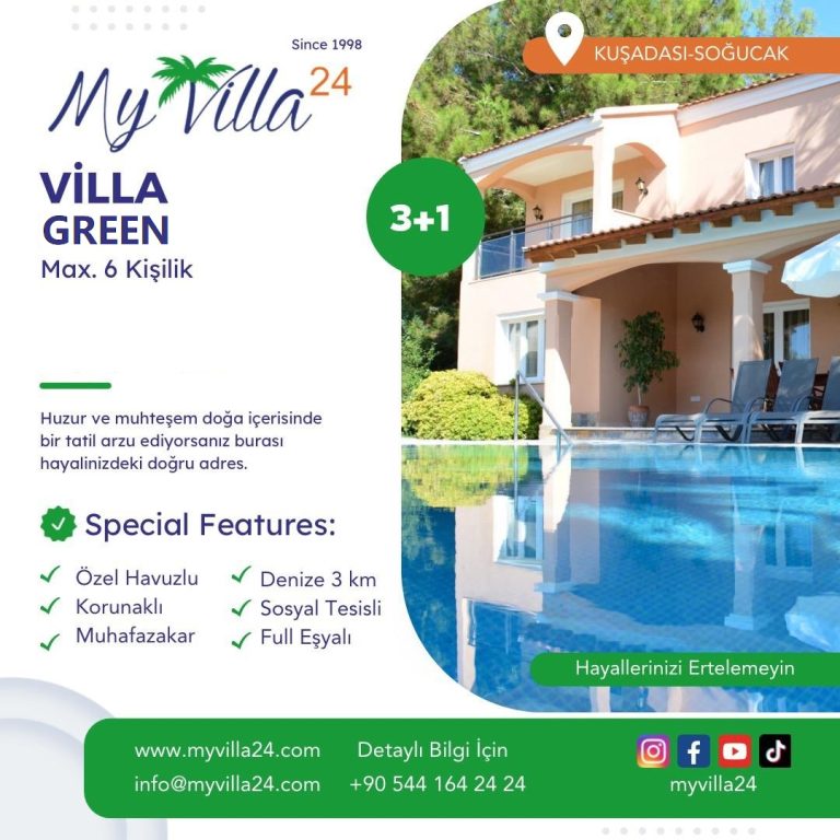 VILLA GREEN – KUŞADASI