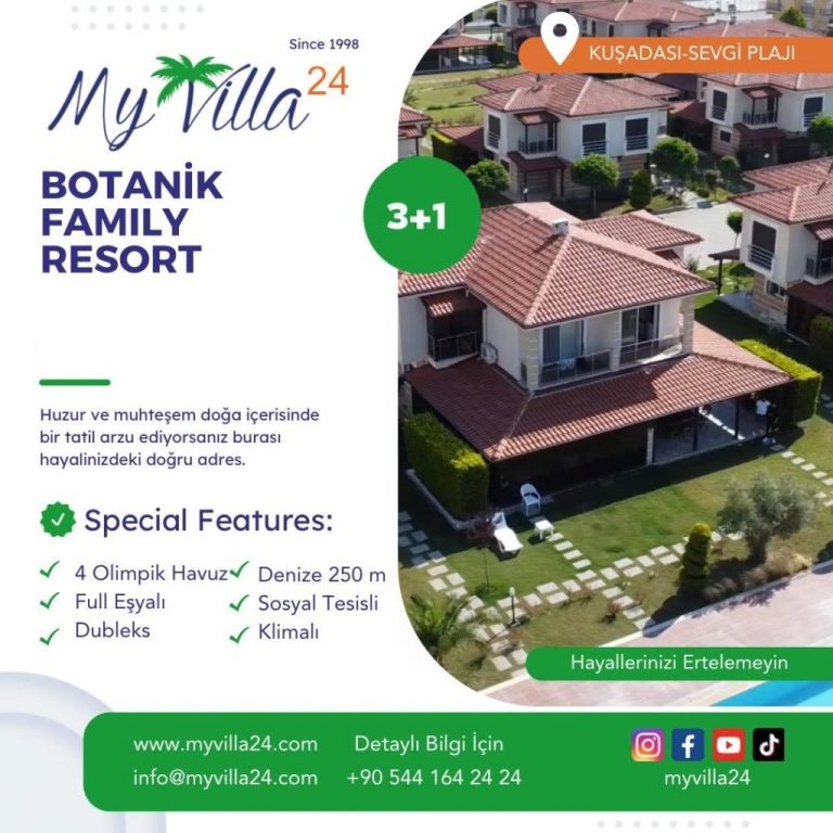 VILLA BOTANIK FAMILY RESORT – KUŞADASI