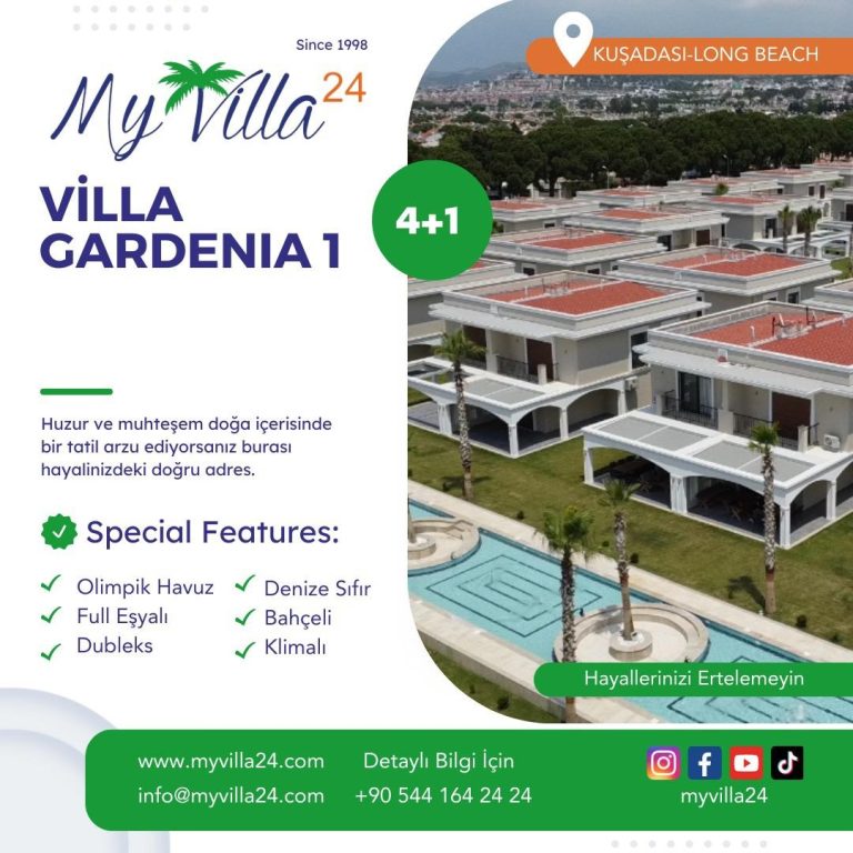 VILLA GARDENIA 1 – KUŞADASI